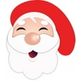 thumbnail image 2 of Happy Santa Wall Decal by Wallmonkeys Peel and Stick Graphic (48 in H x 42 in W) WM187115, 2 of 4