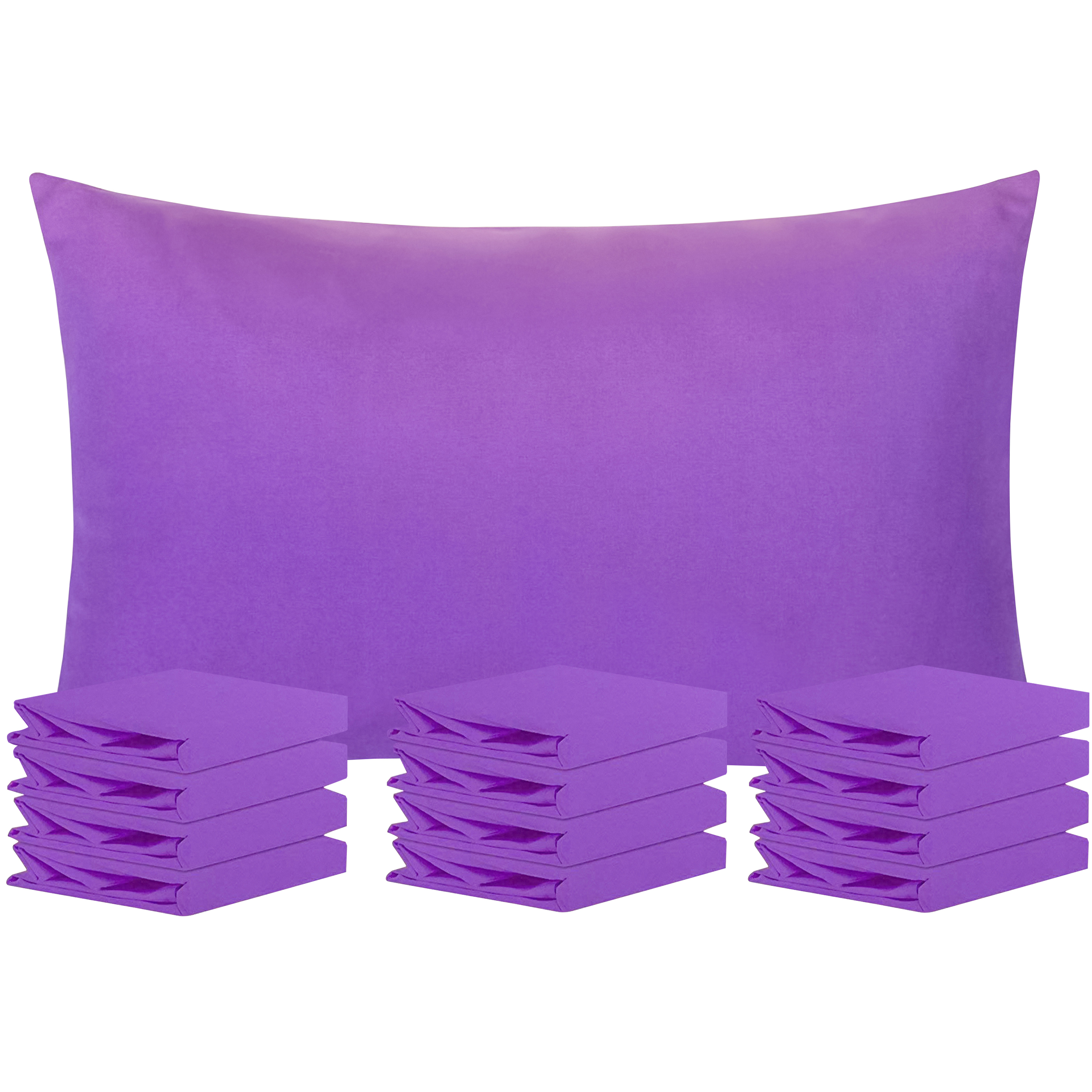 Ntbay 100 Double Brushed Microfiber Pillowcases set, Ultra Soft and