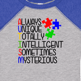 thumbnail image 4 of Inktastic Autism Awareness Acronym Boys or Girls Baby Bodysuit, 4 of 5