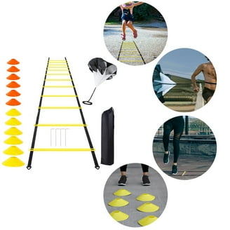 Wacces Speed Super Flat Adjustable Speed Agility Ladder for Soccer