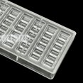 thumbnail image 4 of Molde de Chocolate de tira larga, molde de barra de gargantilla de policarbonato de plástico, moldes para dulces, decoración de pasteles, sartén de confitería, 4 of 4