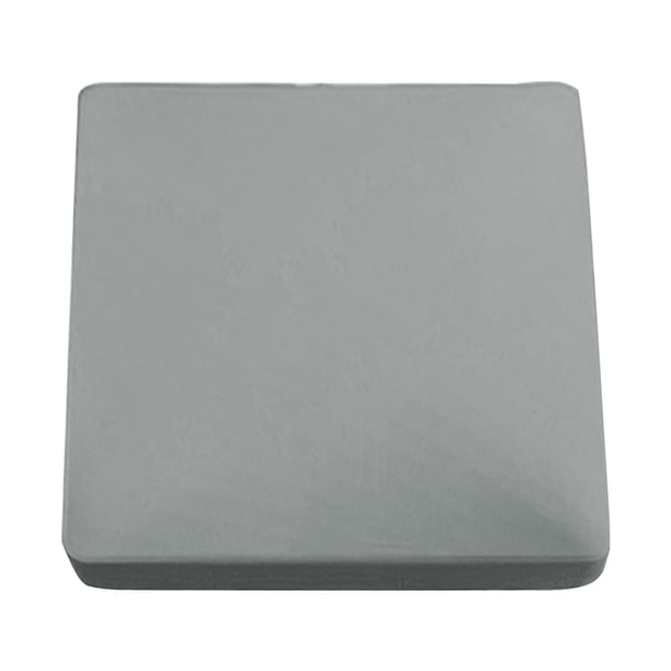 Mantel elástico de 33,86 x 33,86 pulgadas, funda elástica para mesas cuadradas, poliéster, a prueba de polvo, antimanchas y resistente a los arañazos, fácil de instalar, ajuste perfecto para el