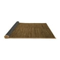 thumbnail image 2 of Ahgly Company Indoor Square Abstract Brown Modern Area Rugs, 8' Square, 2 of 4