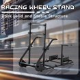 thumbnail image 3 of Racing Wheel Stand Compatible with Fanatec, PXN, Thrustmaster, and Logitech Adjustable Driving Simulators, Excluding Handbrake, Pedals, and Monitor, Enhanced and Stable, 3 of 9