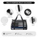 thumbnail image 4 of Easygdp Thin Blue Line Flag Bolsa de Gimnasio, Bolsa de Viaje Duffel, Bolsa de Fin de Semana con Compartimentos, Bolsa de Mano para Noche, 4 of 7