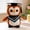 Blue, variant on Owl Graduation Plush Toy, 9" Stuffed Animal Dr. Owl with Doctoral Cap and Tassel, PhD Graduation Gift for Her Him, Class of 2026 Commemorative Soft Owl Doll