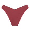 thumbnail image 4 of Womens Underwear 1 piece 100% Lace Soft XL Red Underwear, 4 of 4