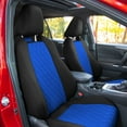 thumbnail image 2 of TLH Blue Front Neosupreme Custom Fit Seat Covers for 2021-2022 Toyota Rav4 Hybrid | Hybrid Prime with Water Resistant Neoprene Insert, 2 of 5