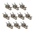 thumbnail image 2 of 10 piezas de de  para joyas, espaciadoras de metal de aleación de bricolaje, con agujero grande, accesor - Cobre de plata #1, 22 x 9 mm Plata cobre Baoblaze Charms Beads dragon, 2 of 8