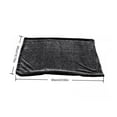 thumbnail image 4 of Microfibre Car Drying Towel Super Absorbent Grey Large Thick Polishing Clot U2G0, 4 of 7