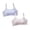 Pink 1PCS & Grey 1PCS, variant on CAIXIA 2 Pack Soft Teen Bras for Girls Lightly Padded Cotton Girl Training Bras, Breathable, Wireless Comfort