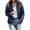 Navy, variant on Smsaxvxz Women's Puffer Jacket Casual Quilted Packable Lightweight Zip Up Coats Long Sleeve Windproof Winter Warm Outerwear Black S
