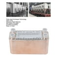 thumbnail image 4 of Plates Heat Exchanger, Compact High Efficiency Heat Exchanger Stainless Steel  for Industrial Refrigeration, 4 of 7