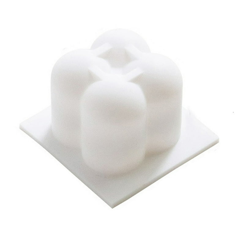  WingFree Molde de silicona de luna redonda, moldes para velas,  molde de resina, molde de vela 3D de silicona para velas perfumadas,  jabones, cera, pastel de jabón, postre, molde de mousse