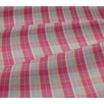 thumbnail image 5 of oneOone Viscose Jersey Fabric Madras Check Print Fabric BTY 60 Inch Wide, 5 of 5