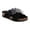 Black, variant on Women's Penelope Cross Strap Sandal
