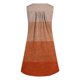 thumbnail image 4 of Vestido sin Mangas para las Mujeres Fragmentado Flash de Colores Impreso Botón Suéter Cuello Redondo Vestido, Vestido de Fiesta de Poliéster para Diario, Muestra Caso, 4 of 5