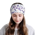 thumbnail image 6 of Disketp Lavender Flowers Slouchy Beanie Hip-Hop Soft Lightweight Running Beanie Adult Hats Chemo Cap for Men Women, 6 of 8