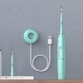 thumbnail image 3 of Mistaha Teeth Cleaning Kit - Electric Toothbrush with 2 Toothbrush Head and 5 Working Modes, IPX6 Waterproof Stereo Wave Wireless Rechargeable Toothbrush, Safe to Use (Green), 3 of 8