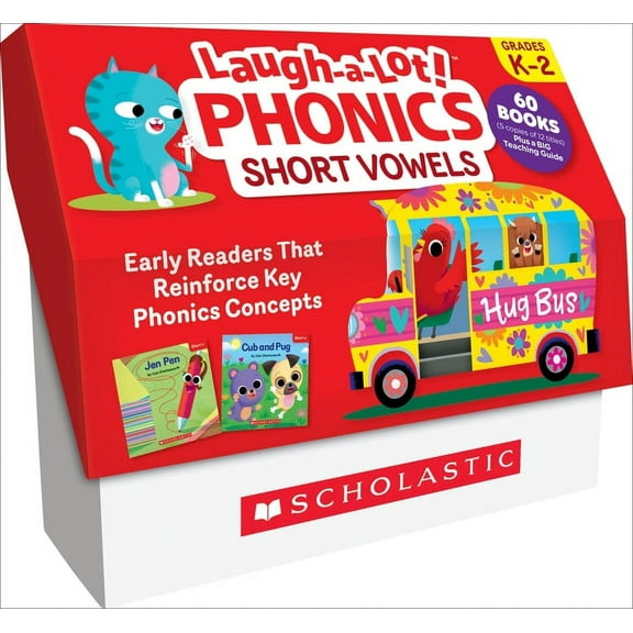 Laugh-A-Lot Phonics: Short Vowels (Classroom Set), (Paperback)