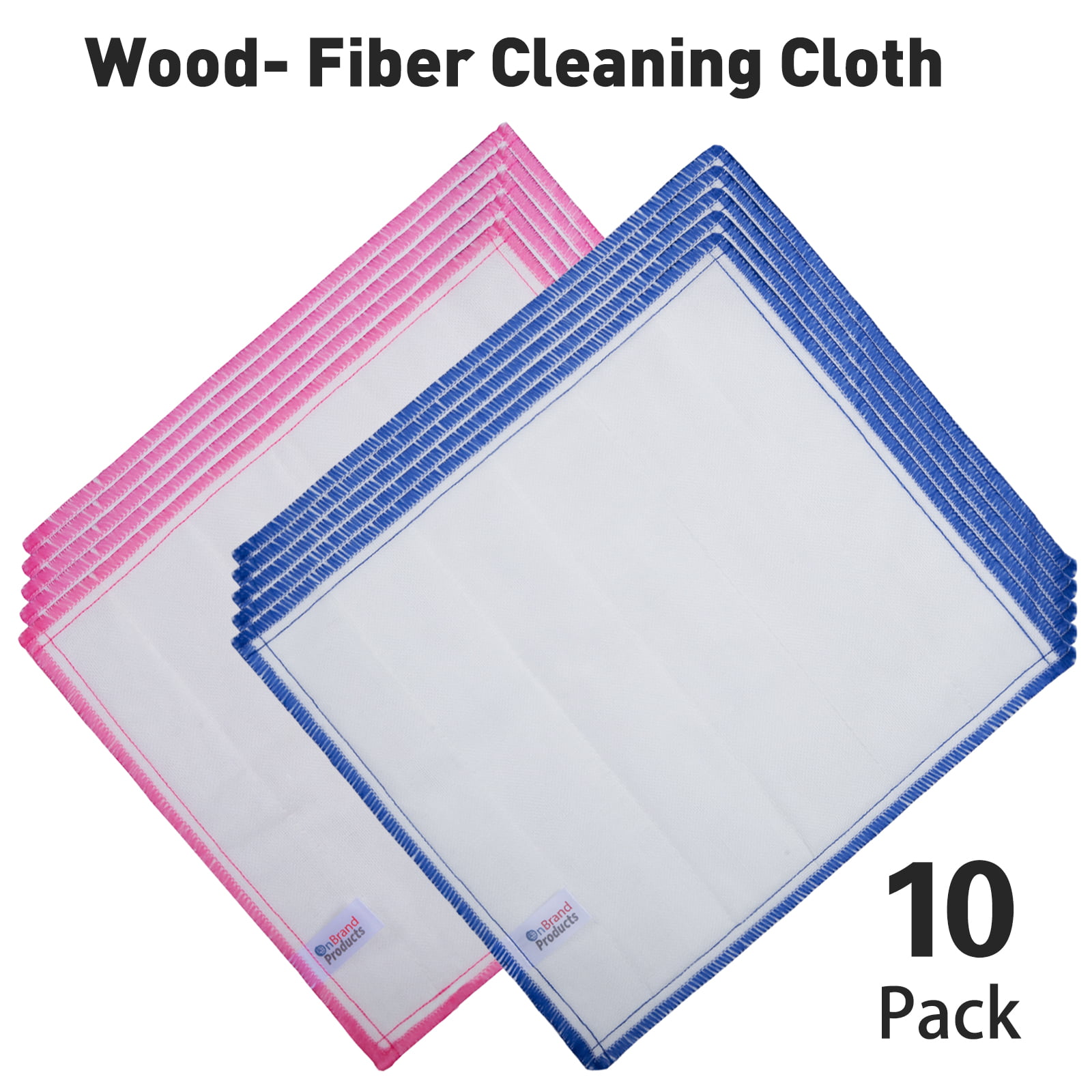 EasyTheory Free of Odor, Stain And Grease, Thick Absorbent Wood Fiber Dish  Towel