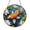 Acrylic 3.5 Inch, variant on Koi Carp Window Hanging – Stained Glass Style Fish Art