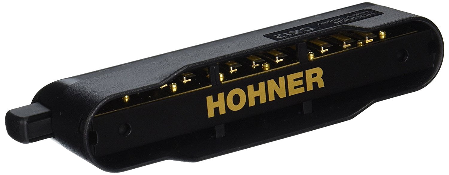 Hohner Cx-12 Black Chromatic Harmonica - Key of A