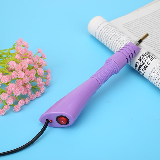 Heat Iron-on Wand Heat-fix Garment Aplicador Hotfix de calor rápido (Purple EU) Ndcxsfigh Para estrenar