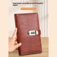 thumbnail image 4 of Guardurnaity Cartera de ahorro con ranuras para tarjetas de doble cara y sobres multifuncionales para ahorrar dinero, familias y hospitales. Carteras negro, 4 of 6