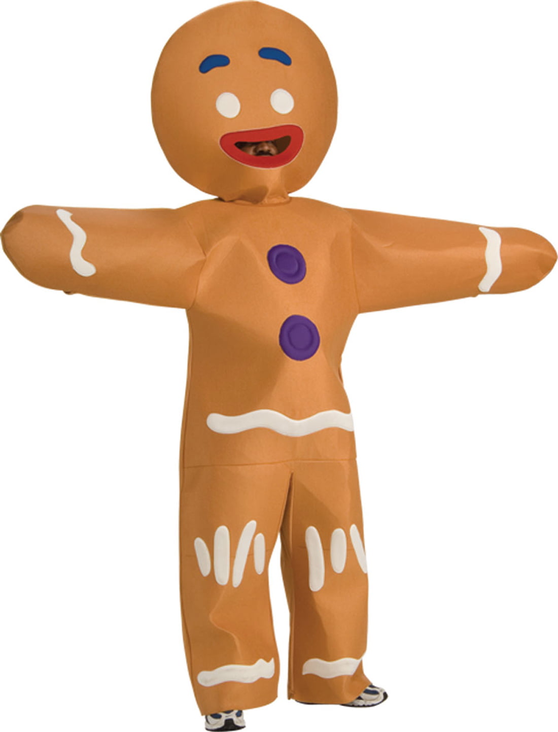 Gingerbread Man from Shrek Adult Unisex Costume R889768 - Extra Large (44"-46") - Walmart.com