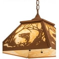 thumbnail image 4 of Meyda Tiffany 159801 Leaping Trout 2 Light 22" Wide Pendant - Earth, 4 of 7