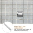 WAXIAYU Toilet Paper Rod Stainless Steel Toilet Paper Rod Toilet Paper
