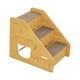thumbnail image 4 of Adorno de escalera para mascotas, profesional, multifuncional, portátil, antideslizante, suministros para cachorros 3 pasos, 4 of 9