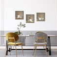 thumbnail image 2 of Kitchen Wall Art Decor Vintage Kitchenware Painting Picture Dining Room Restaurant Bar Decoration (Brown), 2 of 5