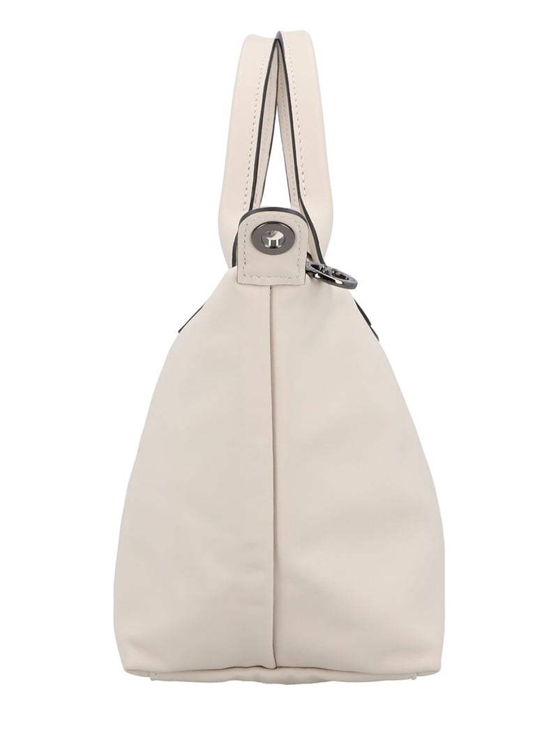Longchamp Le Pliage Xtra Small Leather Crossbody Handbag, White