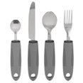 thumbnail image 3 of Adaptive Utensils Set, Adaptive Utensils Weighted Knife Fork Spoon 4Pcs  Stainless Steel  For Parkinson, 3 of 8