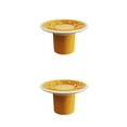 thumbnail image 4 of Yuarrent Colador de drenaje Cubierta Filtro Colector de pelo Protector de tapón doméstico Amarillo 2Conjunto, 4 of 6