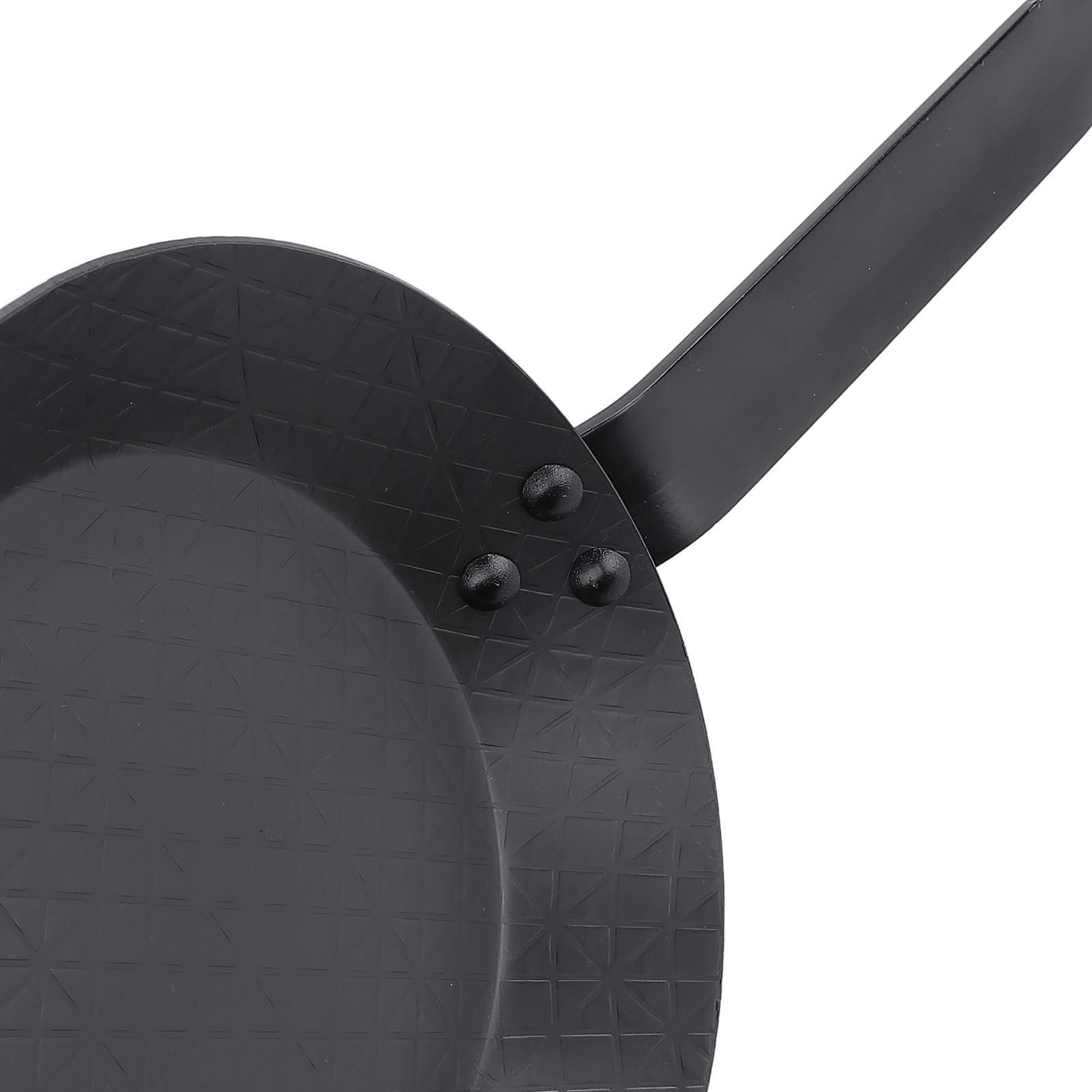 Small Carbon Steel Frying Pan - Non-Stick Skillet for Gas & Induction Cooktops