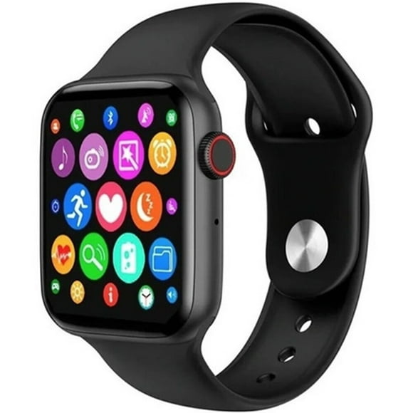 Smartwatch Fralugio Reloj Inteligente Full Touch T500 Monitores de Ejercicio Negro Lujo