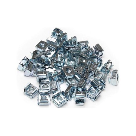 UPC: 0065030794176 | StarTech.com CABCAGENUTS 50 Pkg M5 Cage Nuts for Server Rack Cabinets
