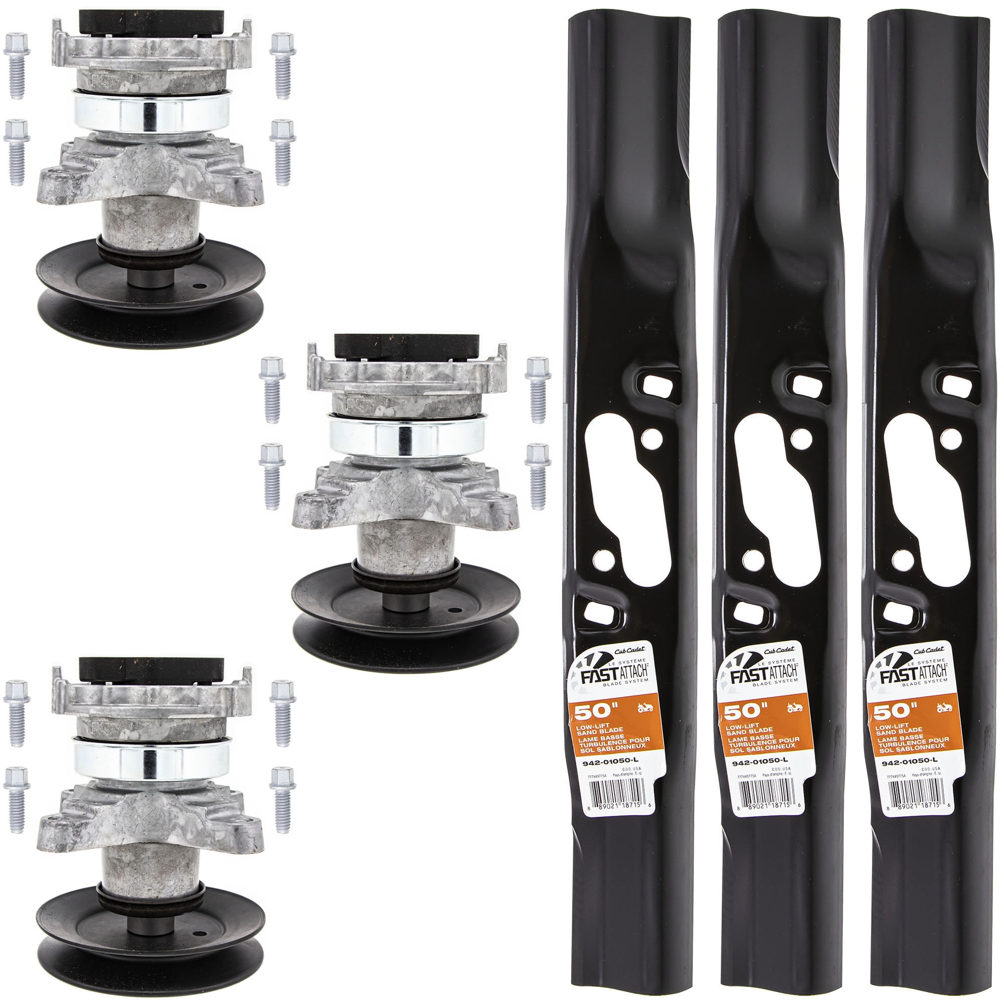 CUB CADET Xtreme Fastattach Blade Spindle Kit 942-01050-X 918