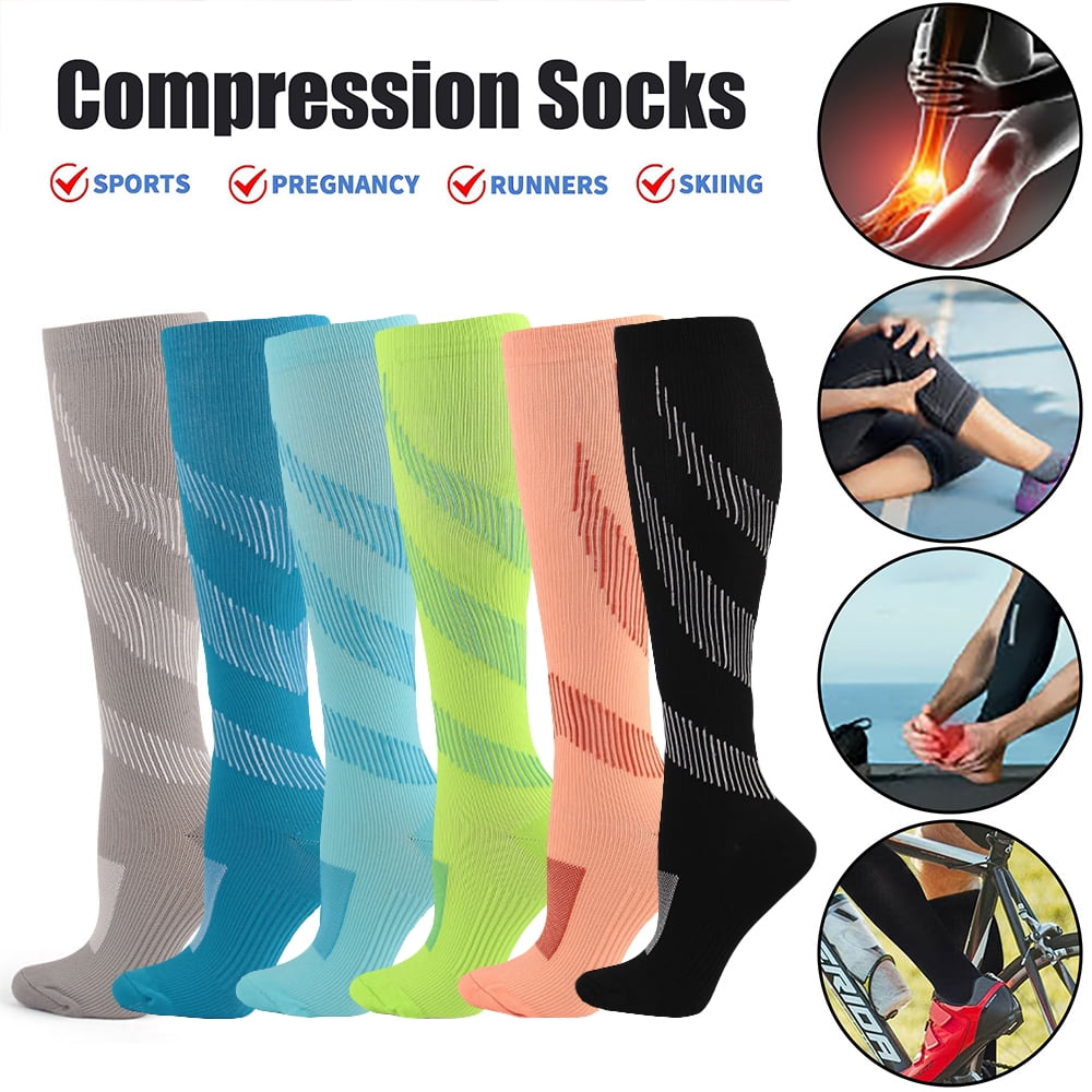 Goory Mens & Womens Compression Socks , Graduated Support Socks Knee