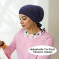 thumbnail image 3 of Women Under Scarf Hat Hijab Cap Islamic Muslim Under Scarf Hijab Cap with Tie-Back Closure, 3 of 8