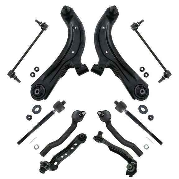 TRQ Front Steering & Suspension Kit Fits 2013-2019 Nissan Sentra PSA29218