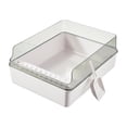 thumbnail image 1 of TISHITA Cat Litter Box Kitty Litter Box Detachable Easy Clean High Sides for Indoor Cats White, 1 of 8