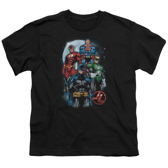 Jla - The Four - Youth Short Sleeve Shirt - Large