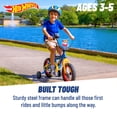 thumbnail image 5 of Dynacraft Hot Wheels Boys' 12-Inch BMX Bike for Kids Aged 6-9, Blue, 5 of 9