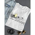 thumbnail image 3 of Pooh Bear Friend Quote T-Shirt Women -Smartprints Designs, Female Small, 3 of 4