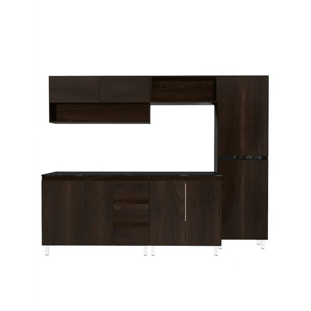 Cocina Integral ORQUIDIA Premium Para Tarja Minimalista
