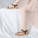 thumbnail image 5 of Sandalias de punta abierta para mujer, sandalias antideslizantes, zapatos transpirables para caminar al aire libre, 5 of 8